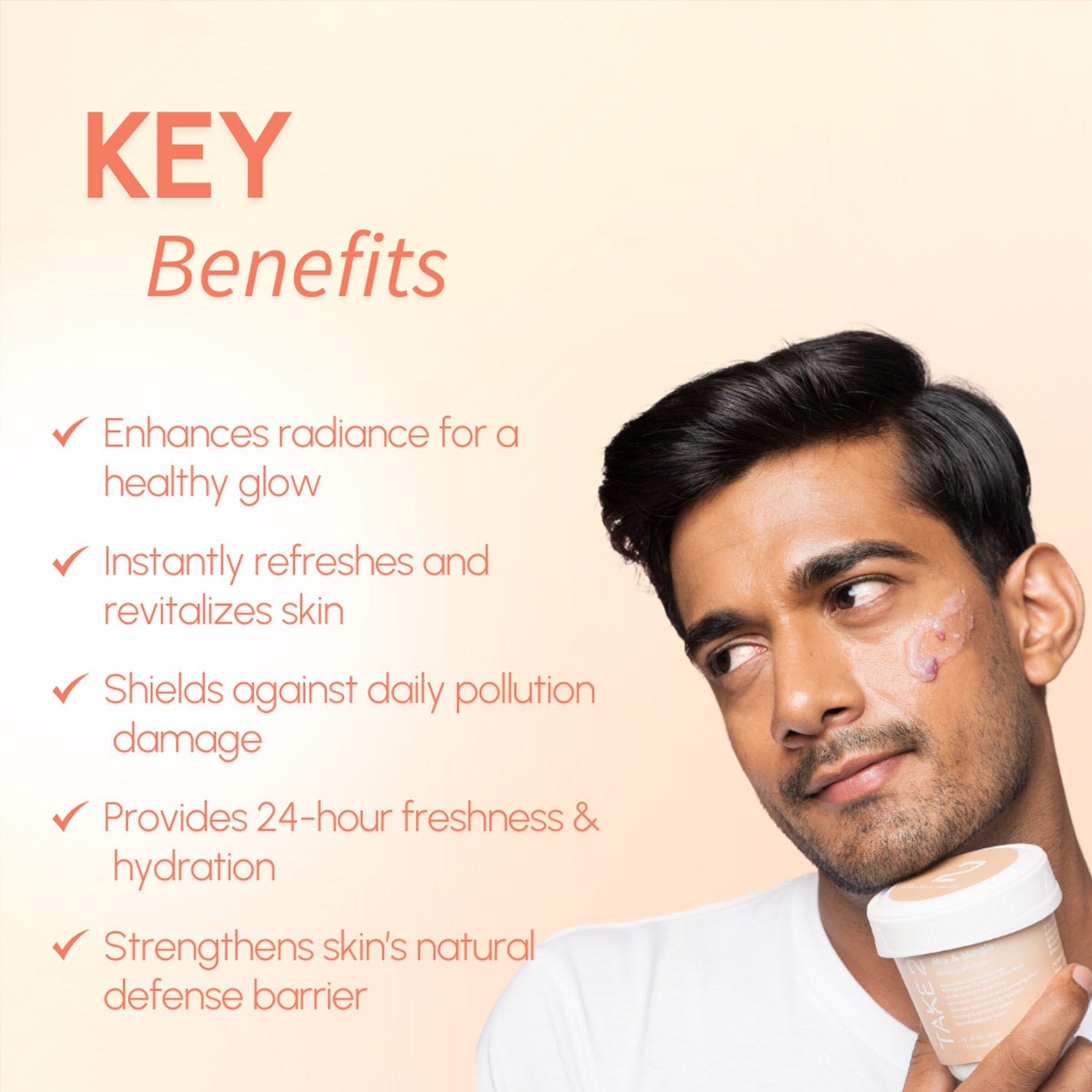 Skin care products for men